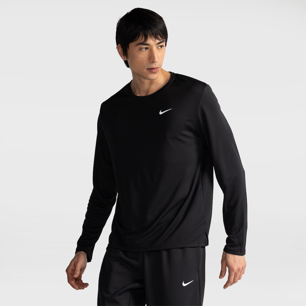 Camiseta Masculina Nike Manga Longa Dri-Fit Miler Top