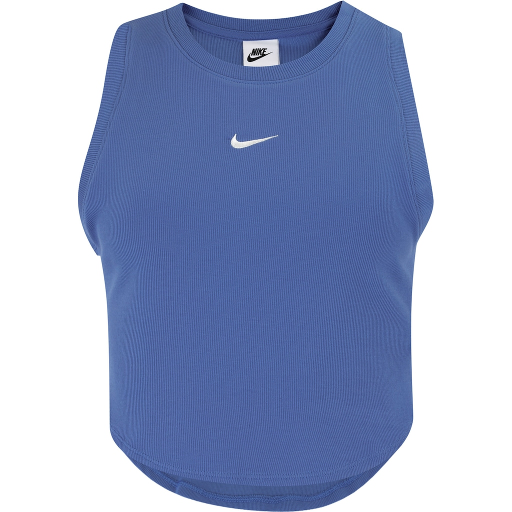 Blusa Cropped Regata Nike Sportswear Essentials - Feminina