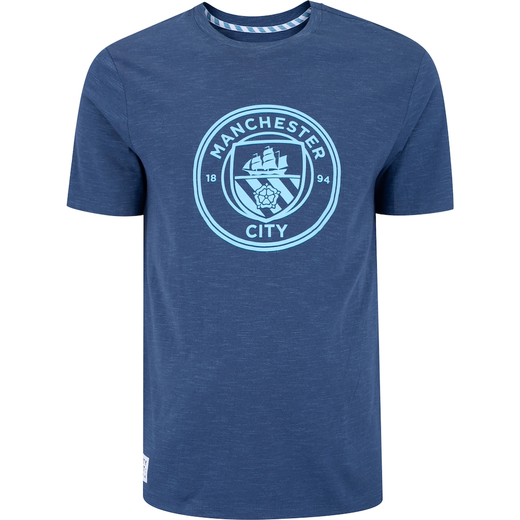 Camiseta do Manchester City Masculina Escudo