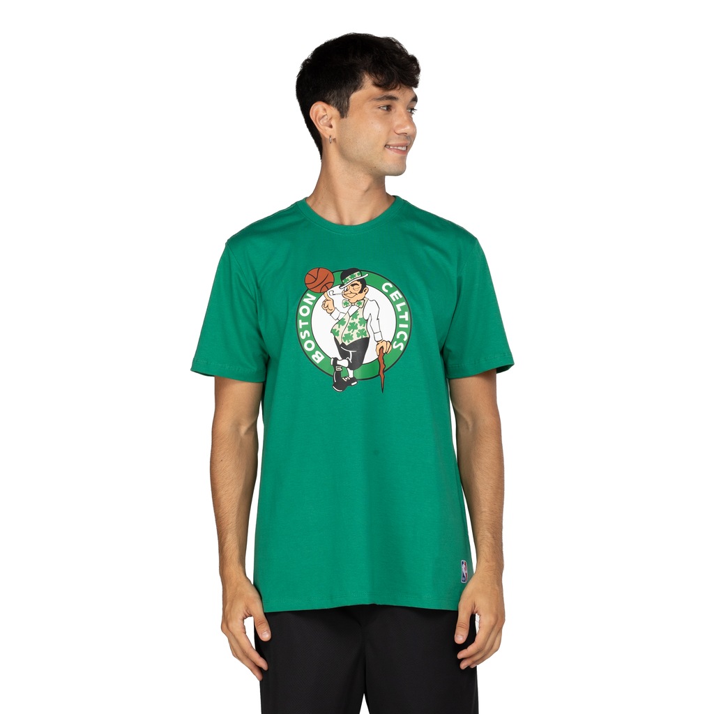 Camiseta Boston Celtics Masculina NBA Manga Curta Transfer - Foto 2