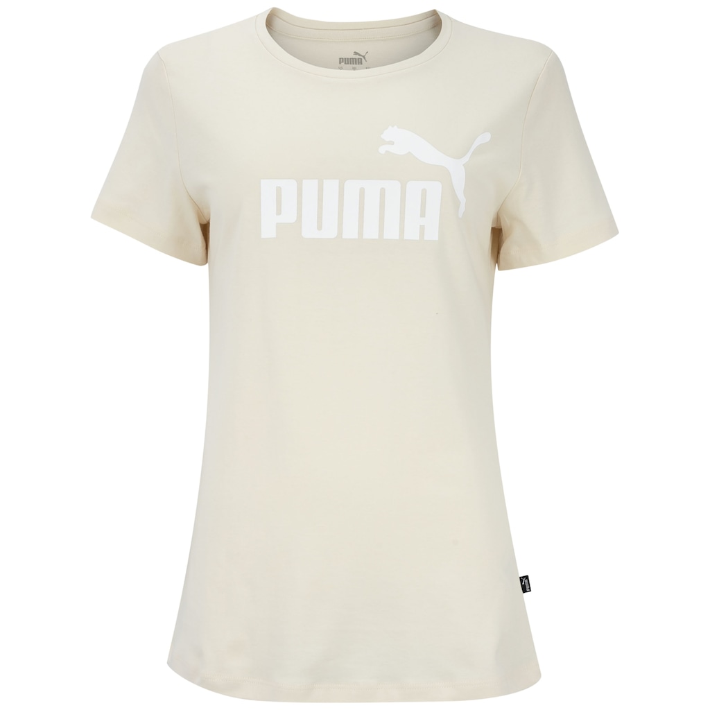 Imagem 5 do produto Camiseta Feminina Puma Manga Curta Essentials Logo Tee