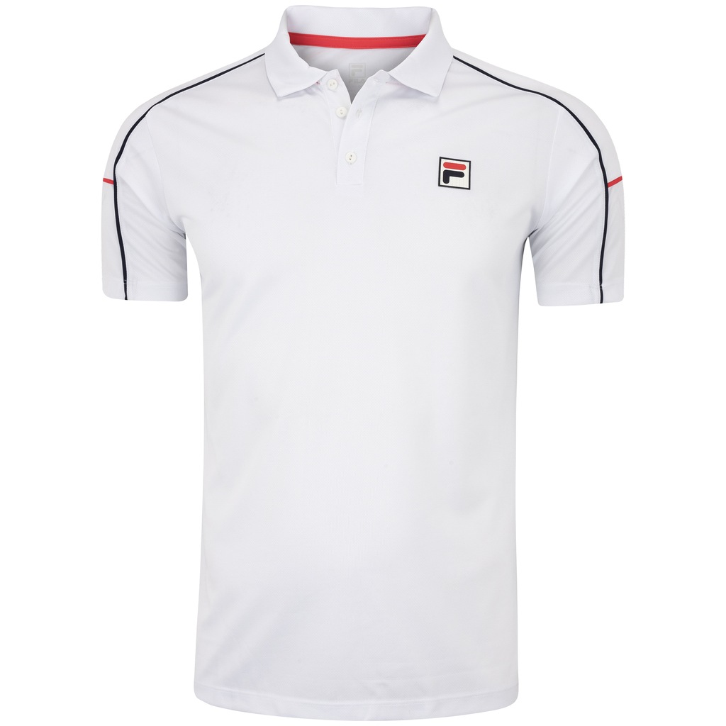 Camisa Polo Masculina Fila Manga Curta Tennis Line - Foto 1