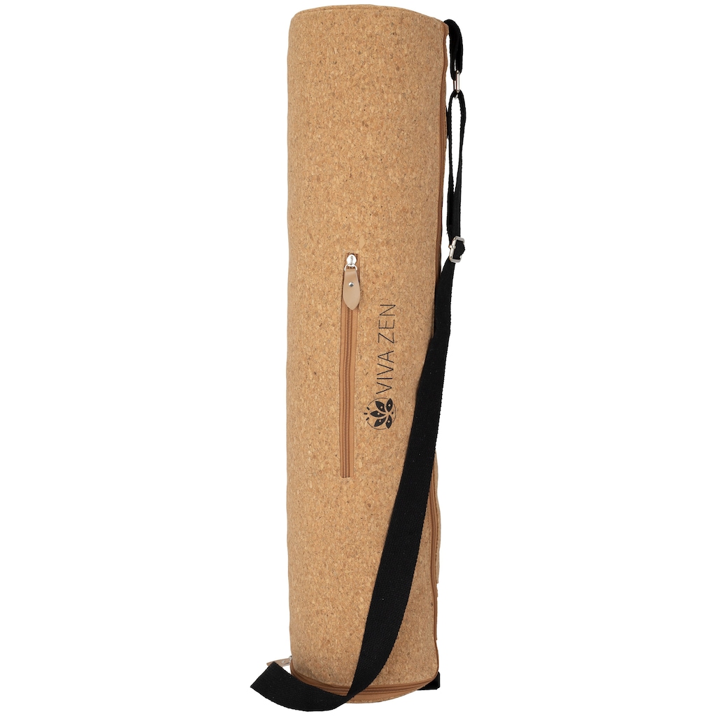 Imagem 4 do produto Bolsa de Yoga Viva Zen CBB Cortiça Natural 15x15x72 cm