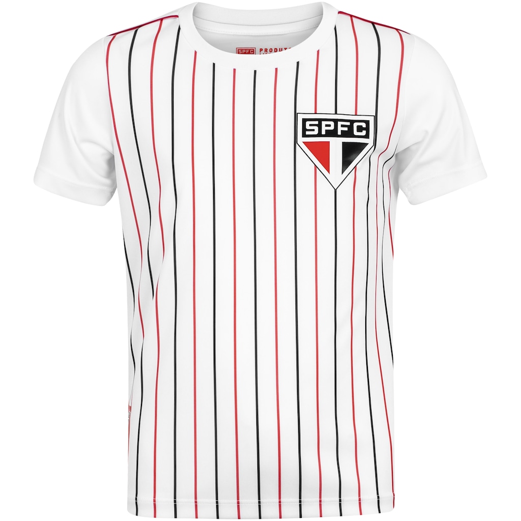 Camiseta do São Paulo Infantil Listrada
