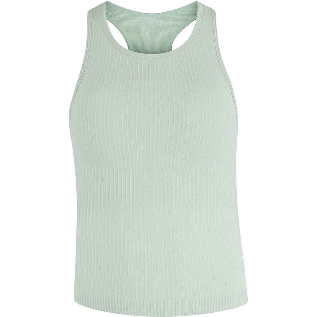 Camiseta Regata Feminina Oxer com Bojo Canelada Sem Costura