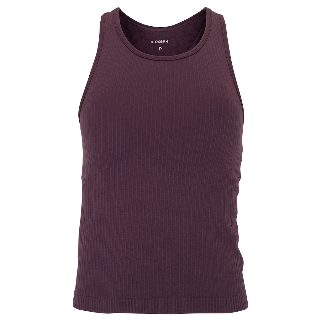 Imagem 1 do produto Camiseta Regata Feminina Oxer com Bojo Canelada Sem Costura