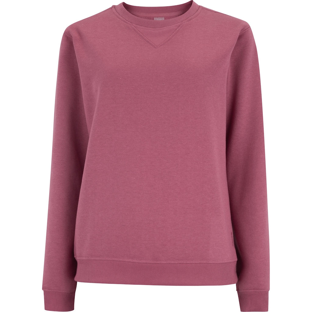 Blusa de Moletom Feminina Oxer Gola Careca Fleece