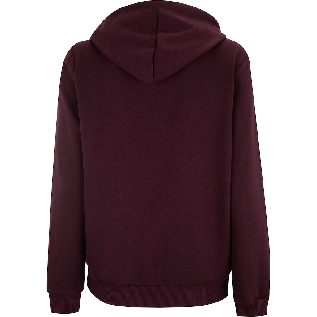 Imagem 2 do produto Blusa de Moletom Feminino Oxer com Capuz Canguru Fleece