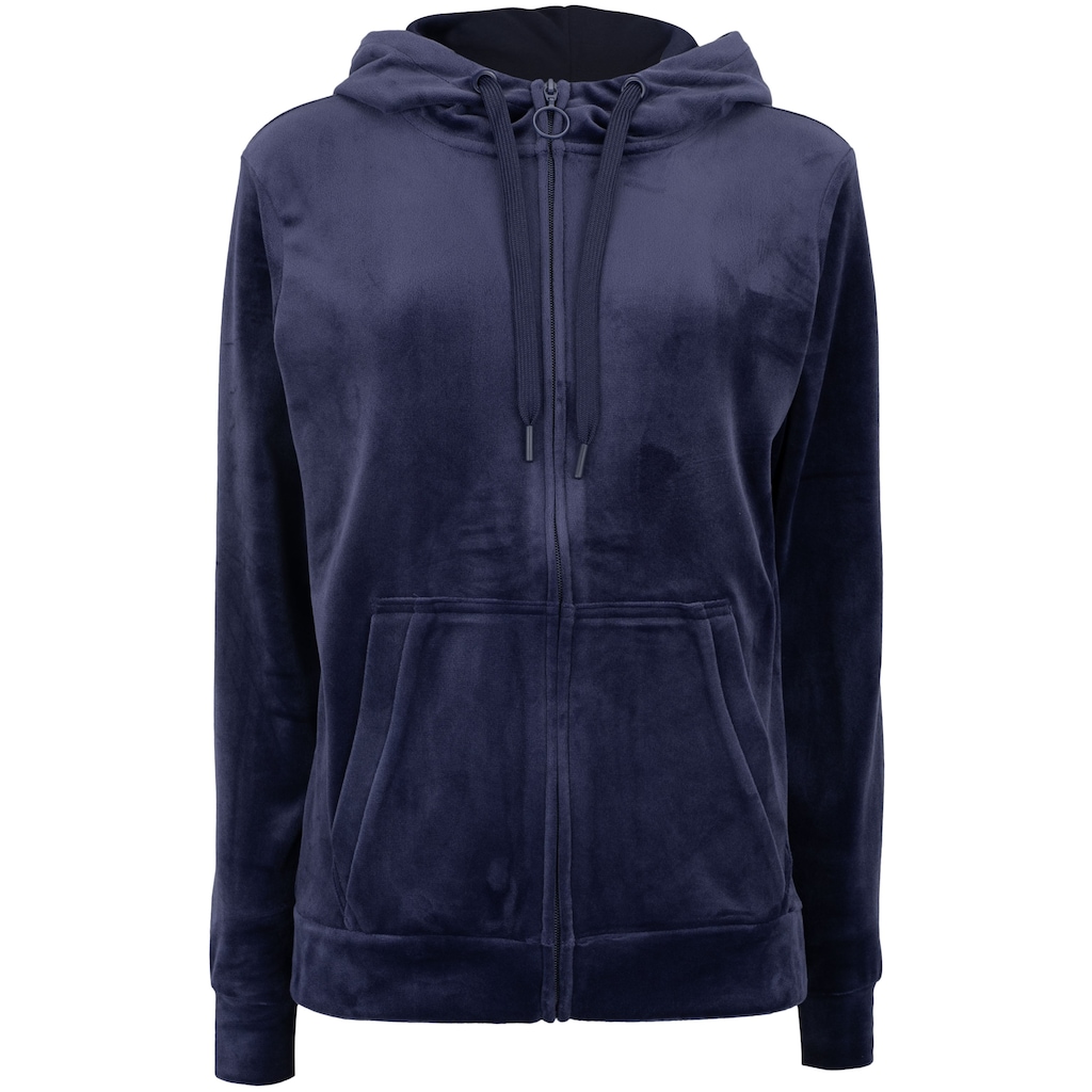 Jaqueta Oxer com Capuz Plush Cap Bex - Feminina