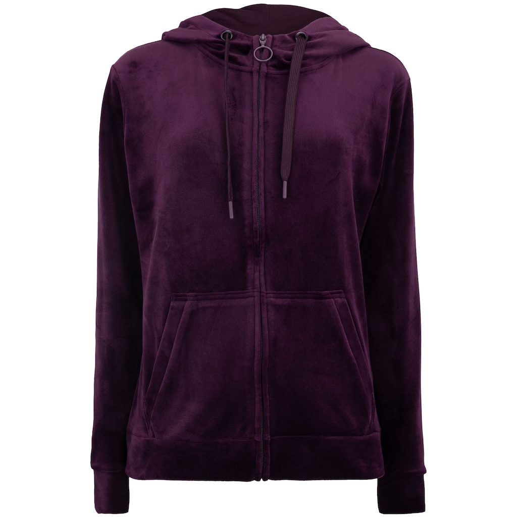 Jaqueta Oxer com Capuz Plush Cap Bex - Feminina