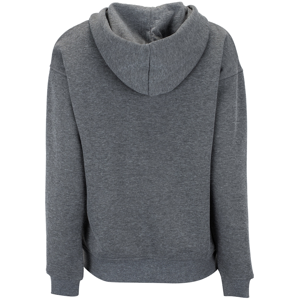 Imagem 2 do produto Jaqueta de Moletom Feminina Oxer com Capuz Fleece com Bolso Externo