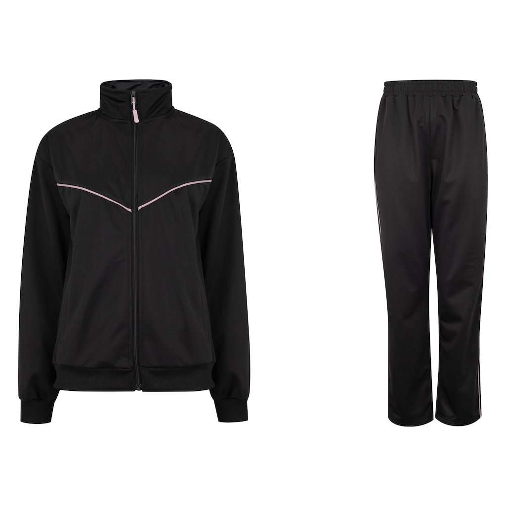 Conjunto de Agasalho Oxer Feminino Politrico Bolso Recortes