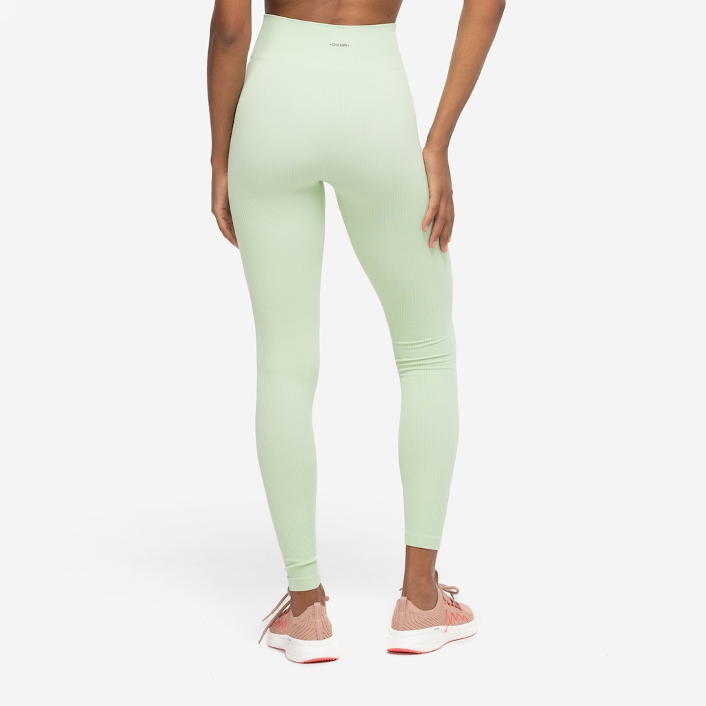Imagem 2 do produto Calça Legging Feminina Oxer Canelada Sem Costura