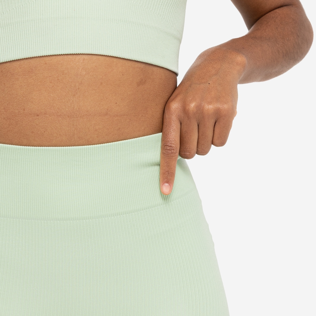 Imagem 5 do produto Calça Legging Feminina Oxer Canelada Sem Costura