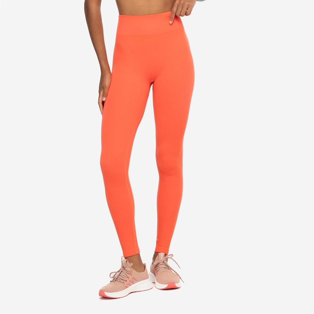 Imagem 3 do produto Calça Legging Feminina Oxer Canelada Sem Costura