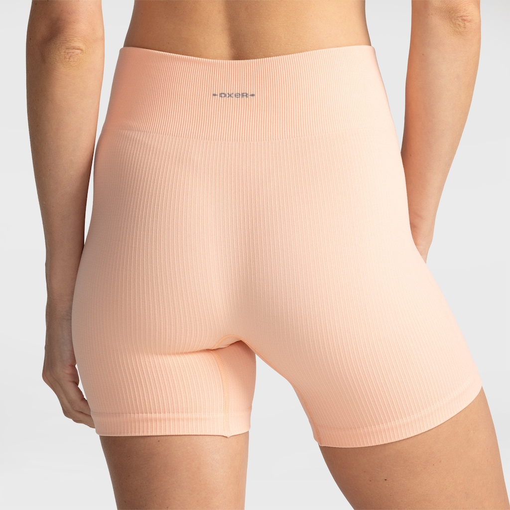 Short Feminino Oxer Canelado Sem Costura - Foto 2