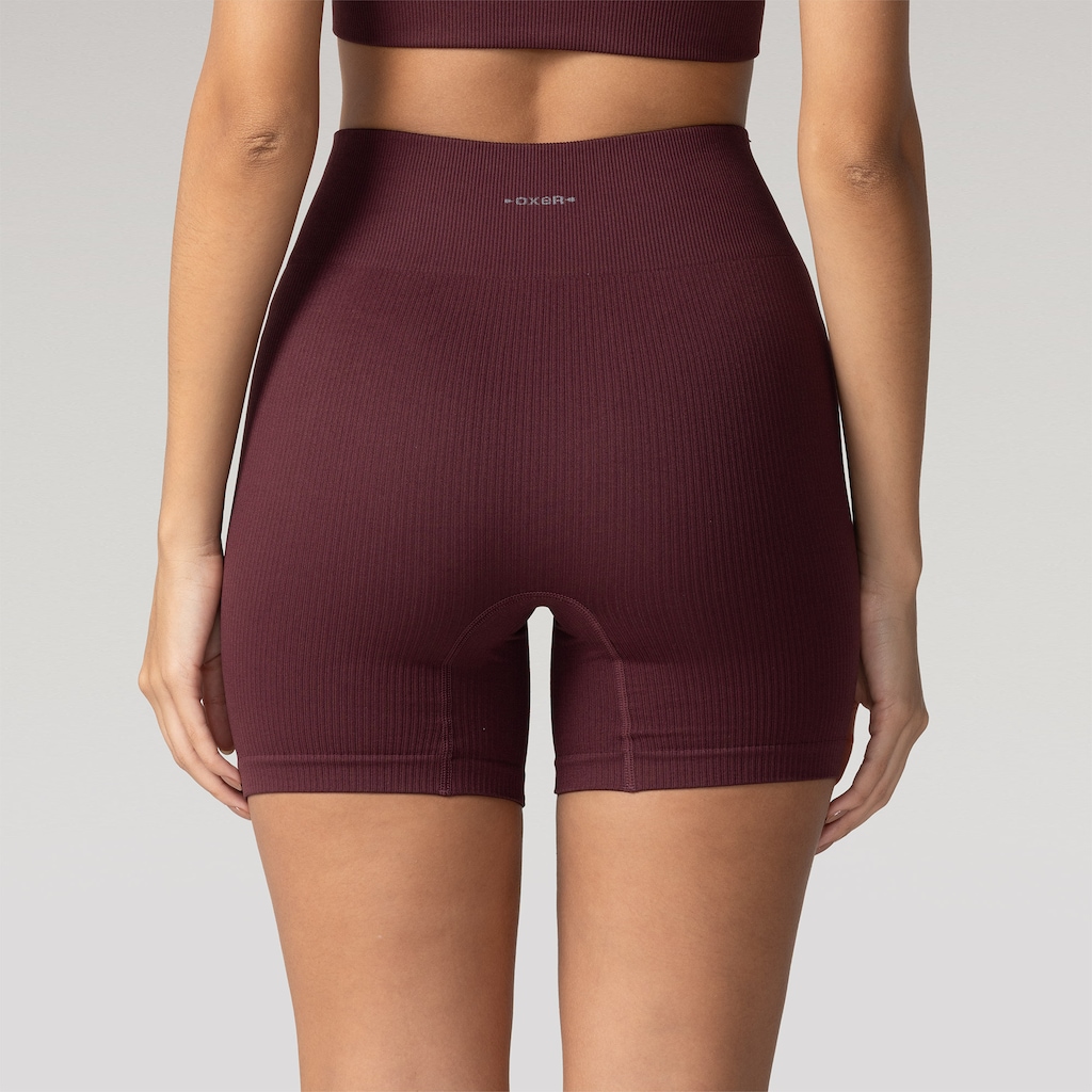 Short Feminino Oxer Canelado Sem Costura - Foto 2