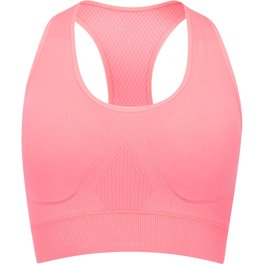 Top Fitness com Bojo Removível Oxer Baixa Sustentação Nadador Sem Costura Adulto