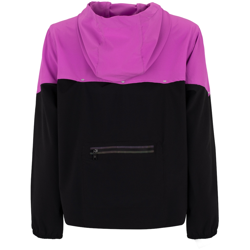 Imagem 2 do produto Jaqueta Feminina Oxer com Capuz Recortada Packable Refletivo
