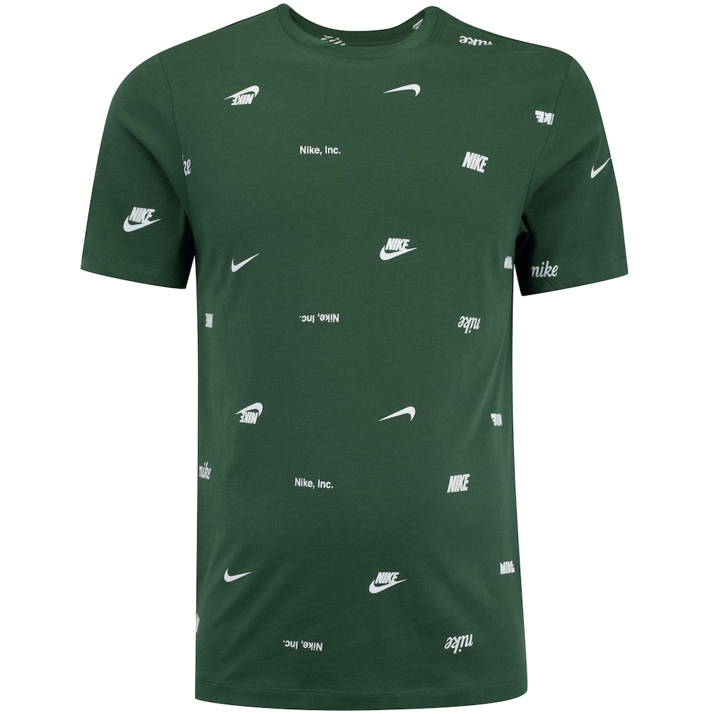 Camiseta Masculina Nike Sportswear Tee Club Aop - Foto 1
