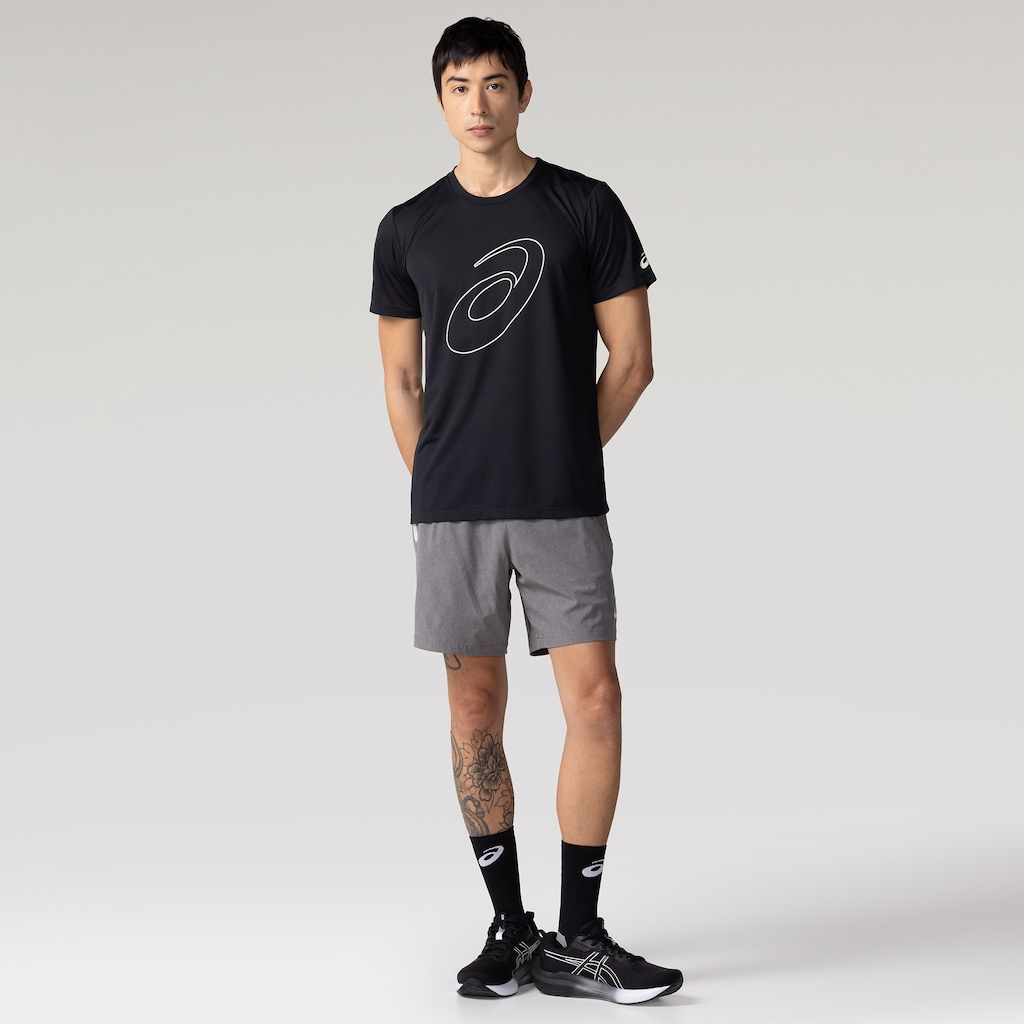 Imagem 4 do produto Bermuda Masculina ASICS 7 Mescla Plano