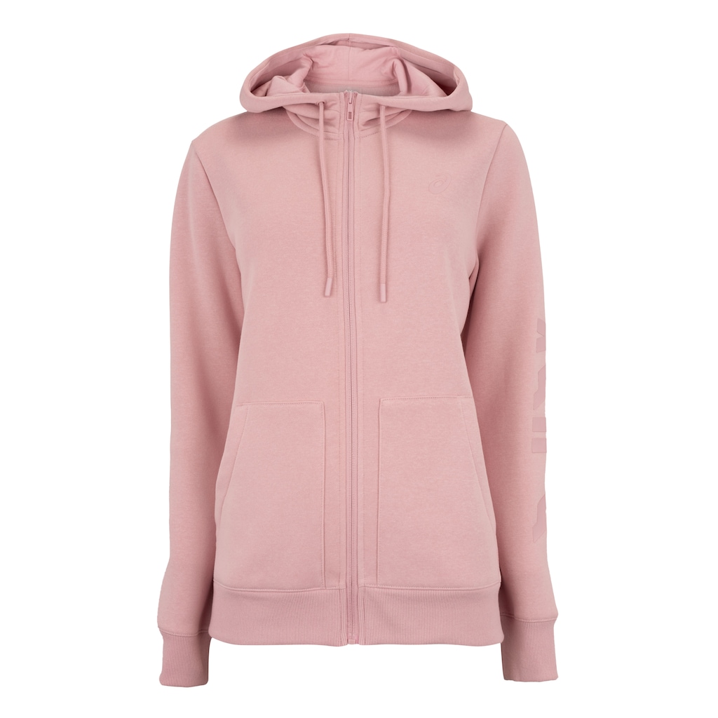 Imagem 1 do produto Jaqueta de Moletom Feminina ASICS com Capuz Canguru Fleece