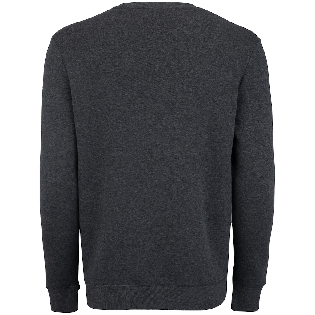 Imagem 2 do produto Blusão Masculino ASICS sem Capuz Moletom Careca com Espíral