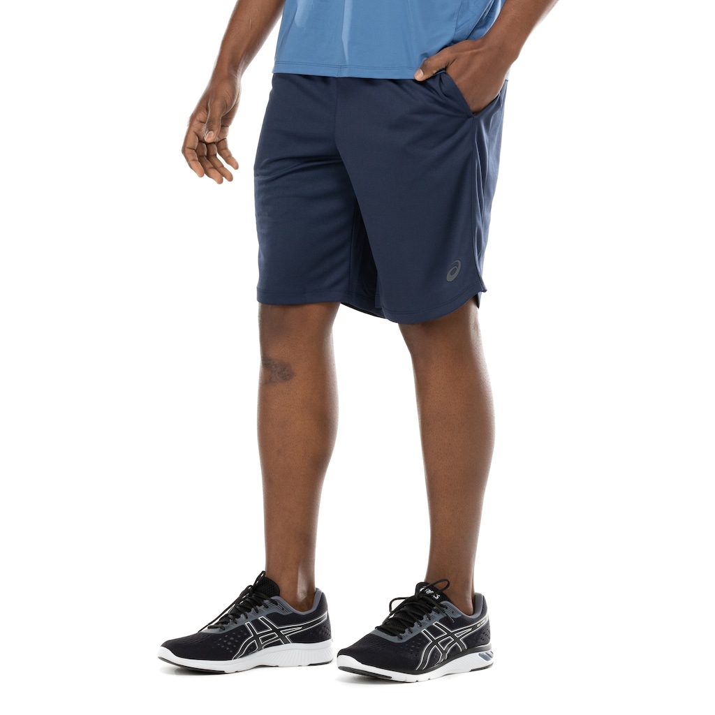 Bermuda Masculina ASICS Malha Recorte Lateral