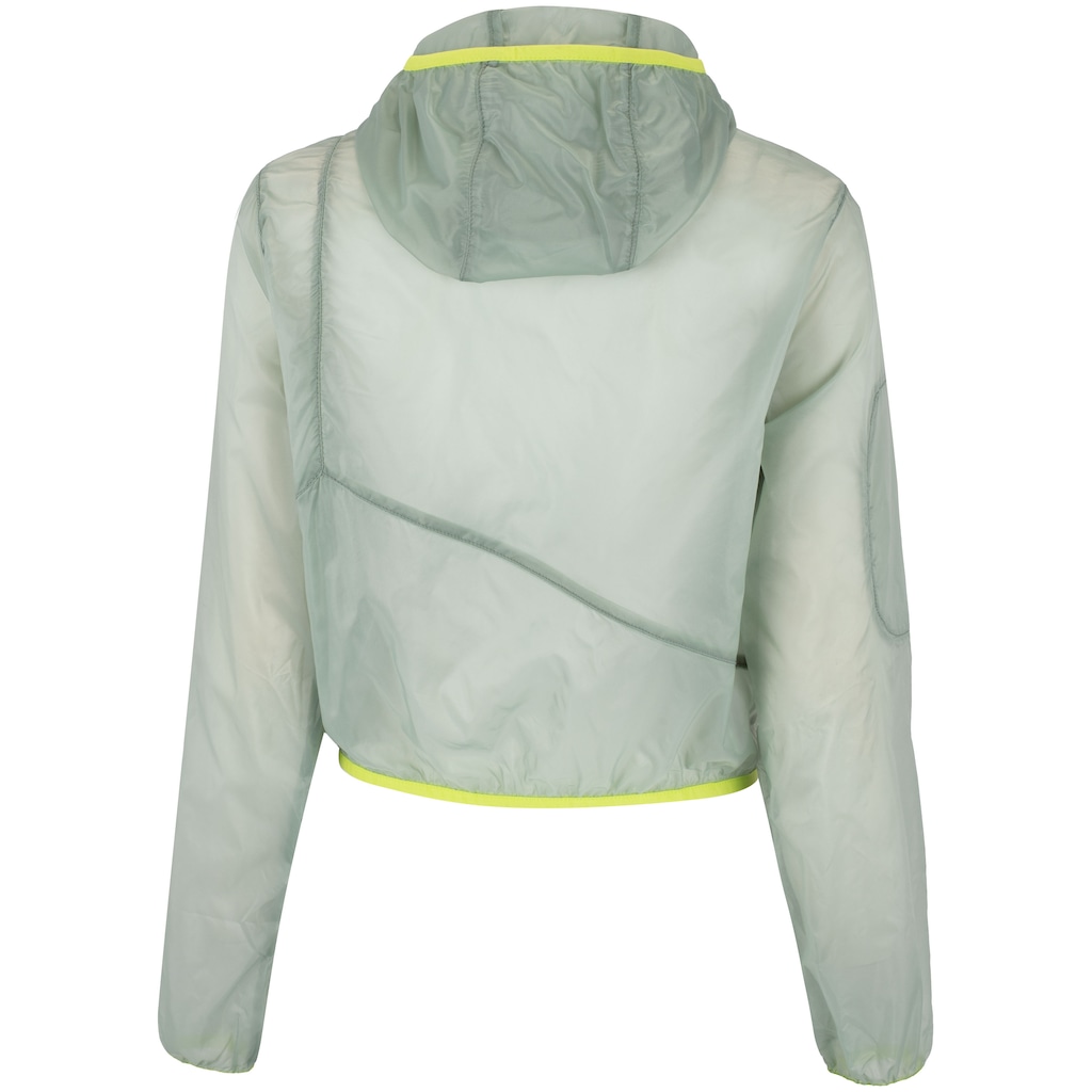 Imagem 2 do produto Blusão Feminino ASICS com Capuz Leve Assimétrica