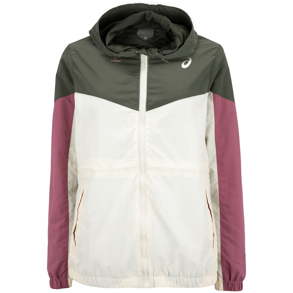 Jaqueta Feminina ASICS com Capuz Recortes - Foto 1