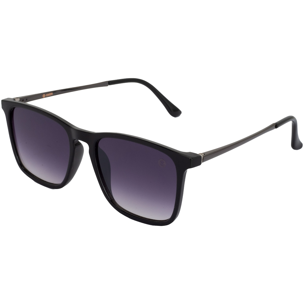 Óculos de Sol Oxer com Proteção Solar Quadrado Haste Metal Adulto