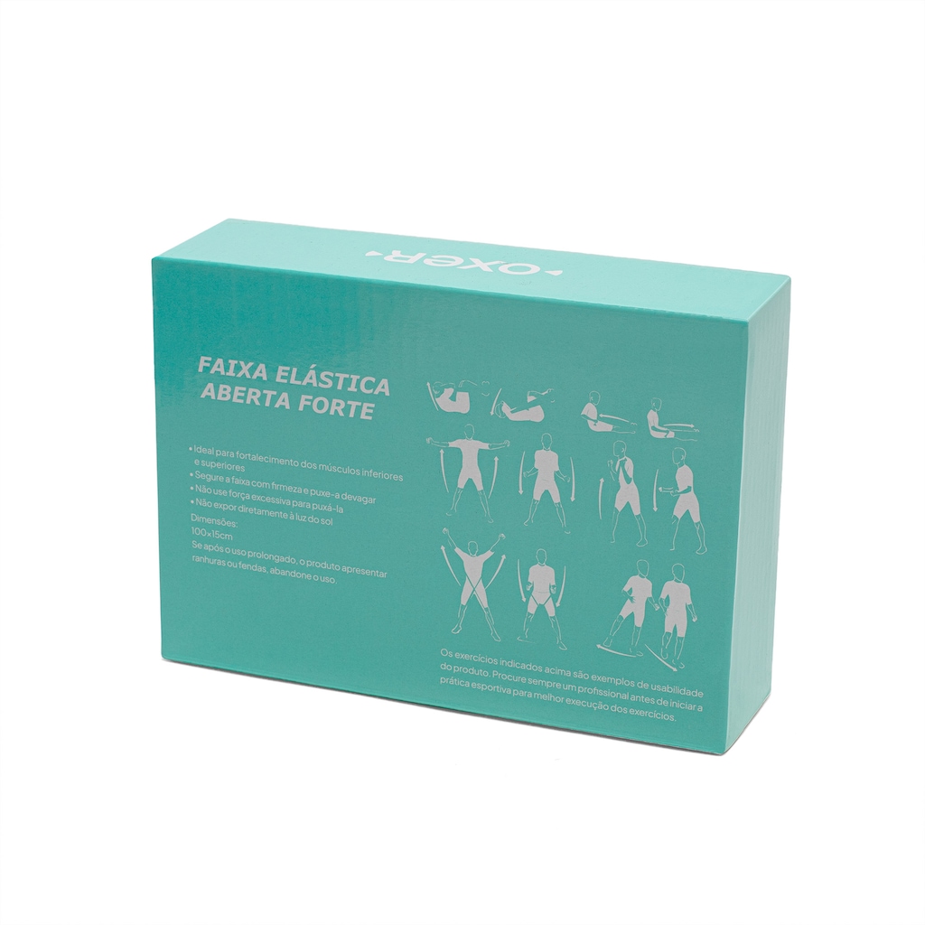 Imagem 3 do produto Faixa Elástica Oxer Aberta Forte 15cm
