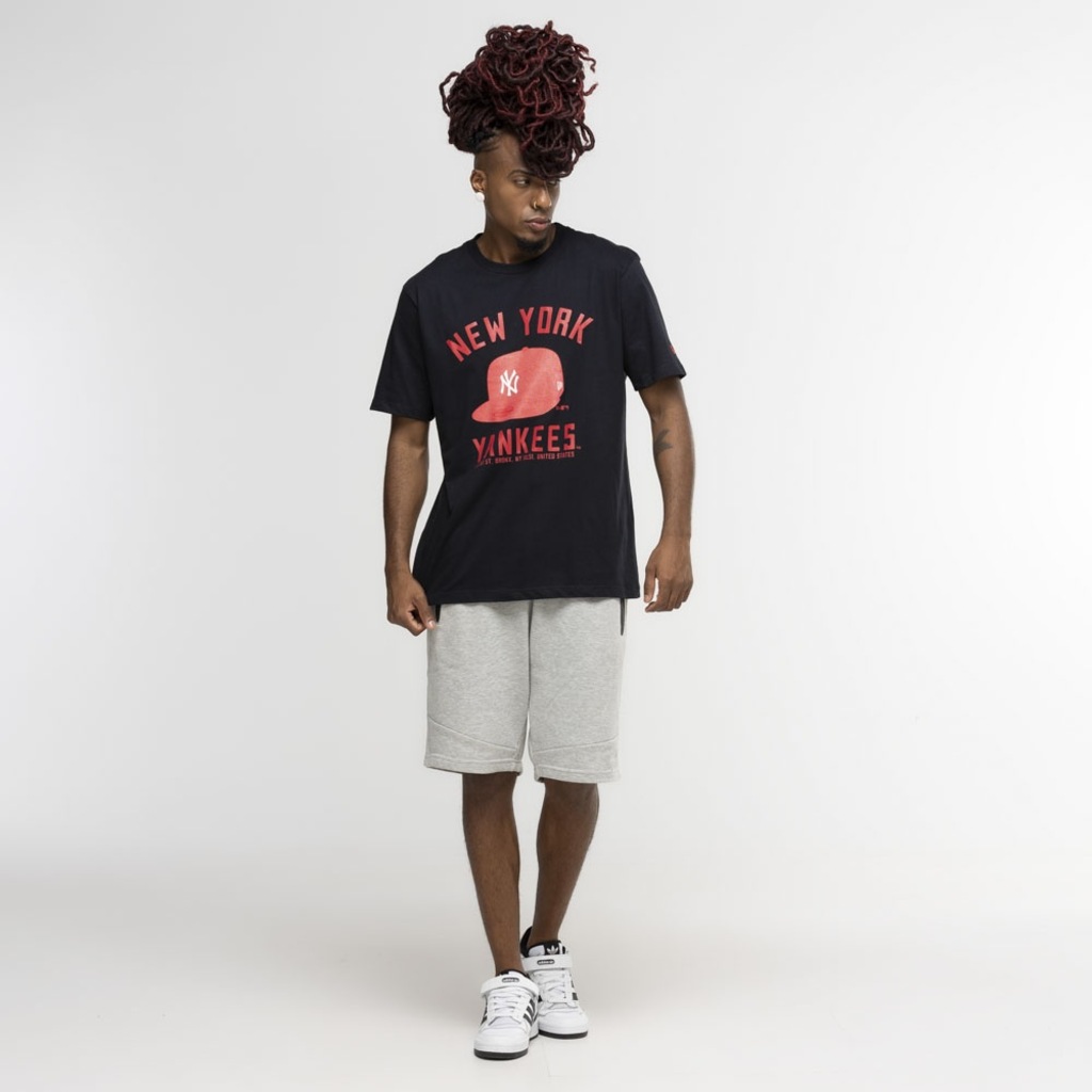 Camiseta do New York Yankees New Era NBA Building