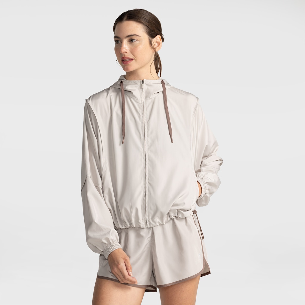 Imagem 1 do produto Jaqueta Feminina Oxer com Capuz Mochy Repelente à Água Packable