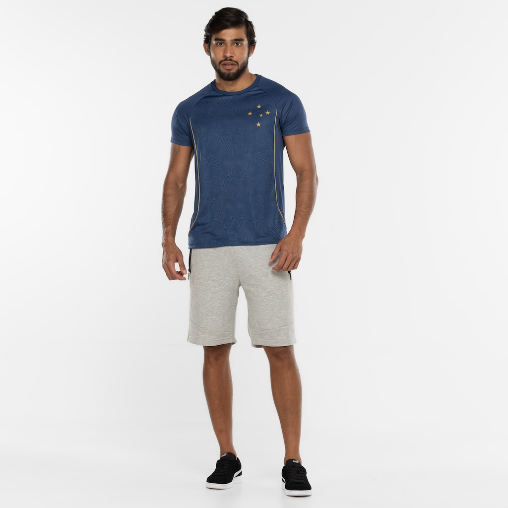 Imagem 3 do produto Camiseta do Cruzeiro Masculina Braziline Affix