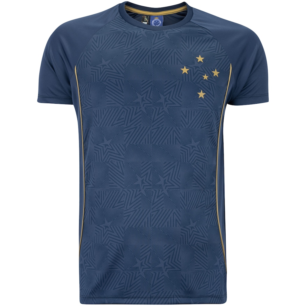 Imagem 4 do produto Camiseta do Cruzeiro Masculina Braziline Affix