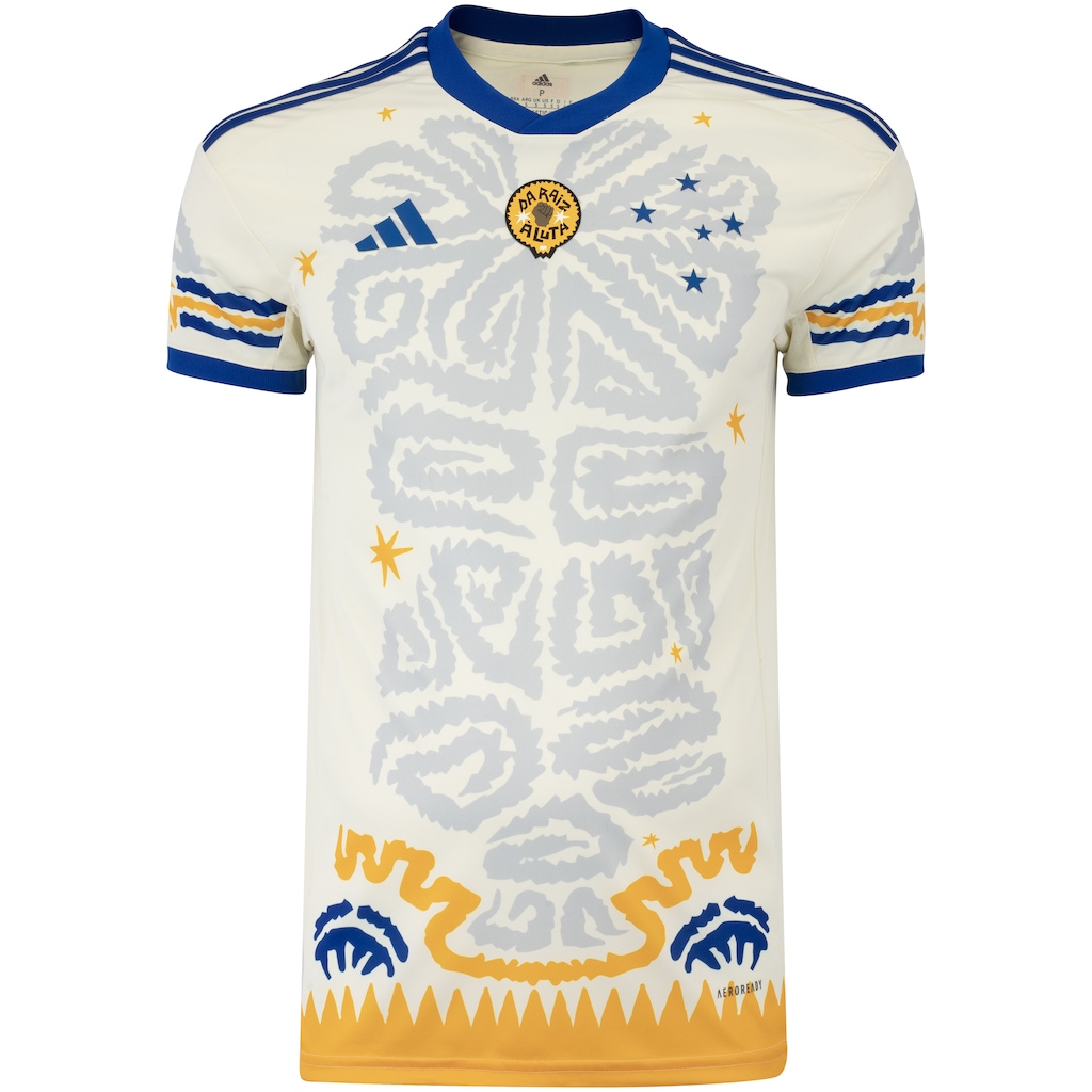Camisa do Cruzeiro adidas Masculina Consciência Negra - Foto 1