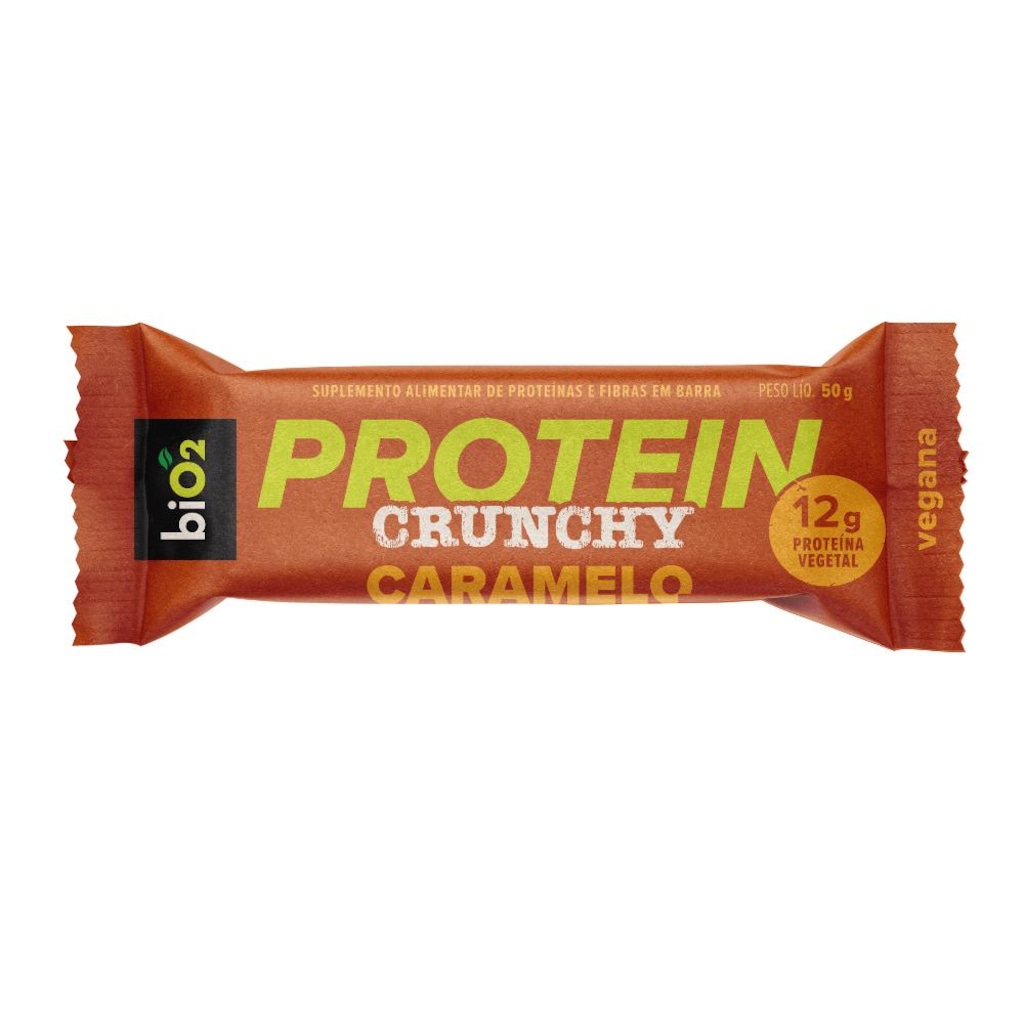 Protein BIO2 Crunchy Bar Caramelo 50g