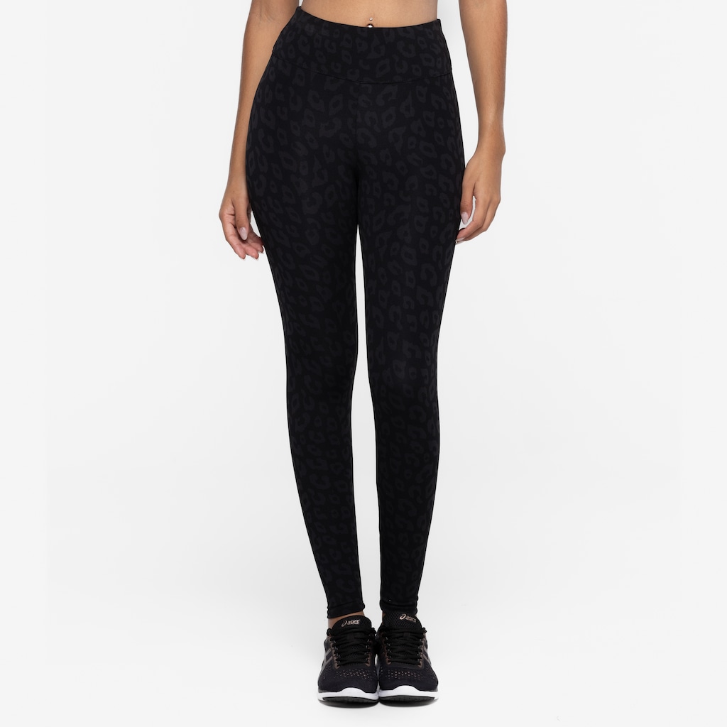 Imagem 3 do produto Calça Legging Feminina Oxer Campeão Print Cós Baixo Baixa Compressão