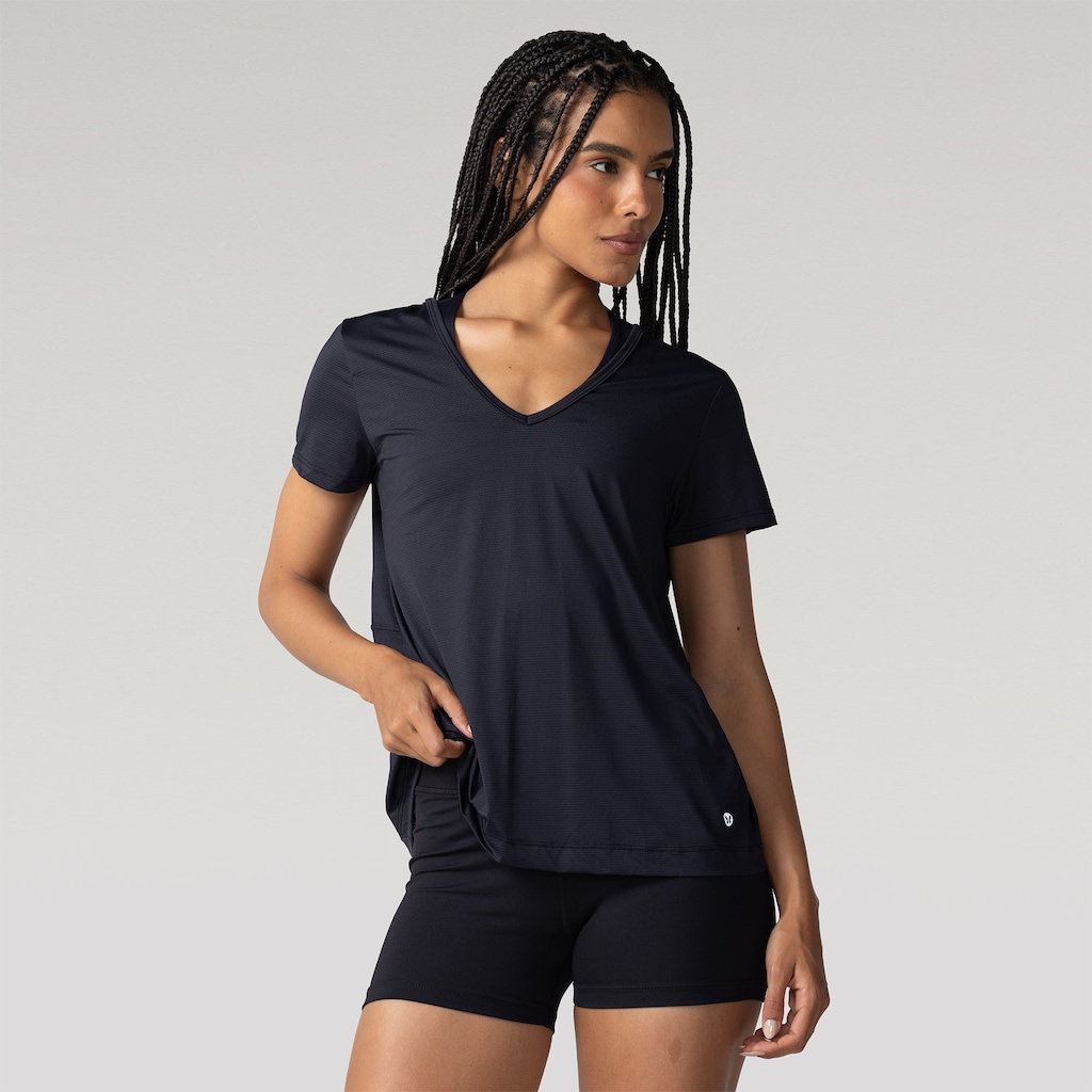 Camiseta Feminina Vestem Manga Curta Dry Fit