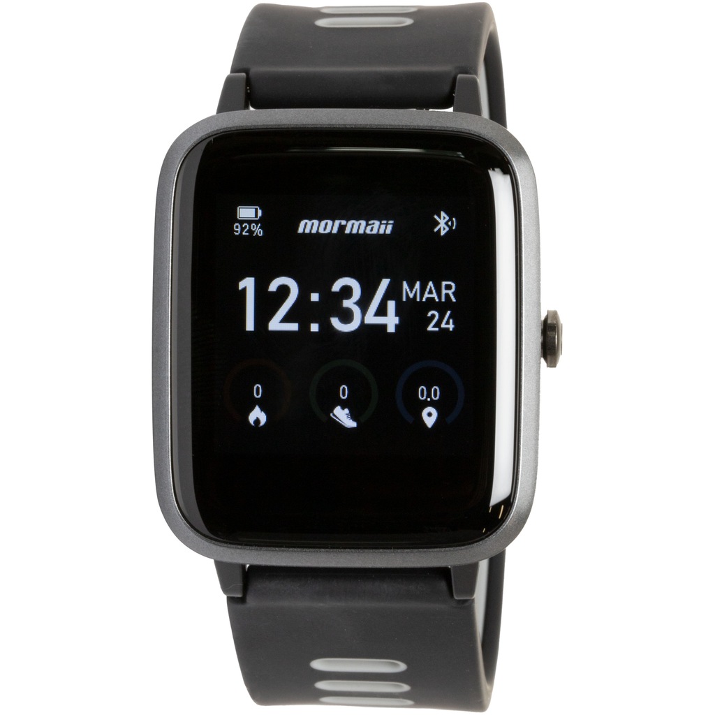 Relógio Monitor Cardíaco Mormaii Smartwatch Life - Adulto - Foto 1