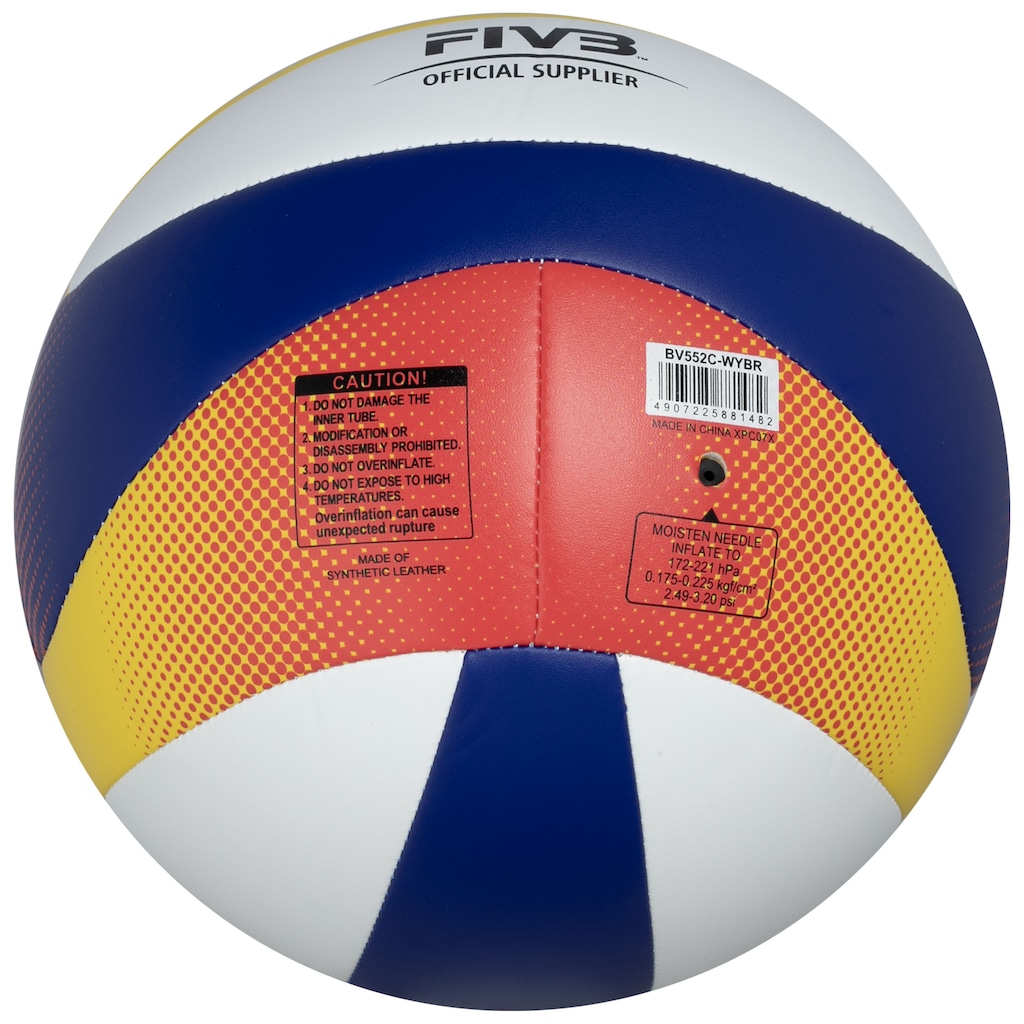 Imagem 2 do produto Bola Vôlei de Praia Mikasa Bv552c-Wybr