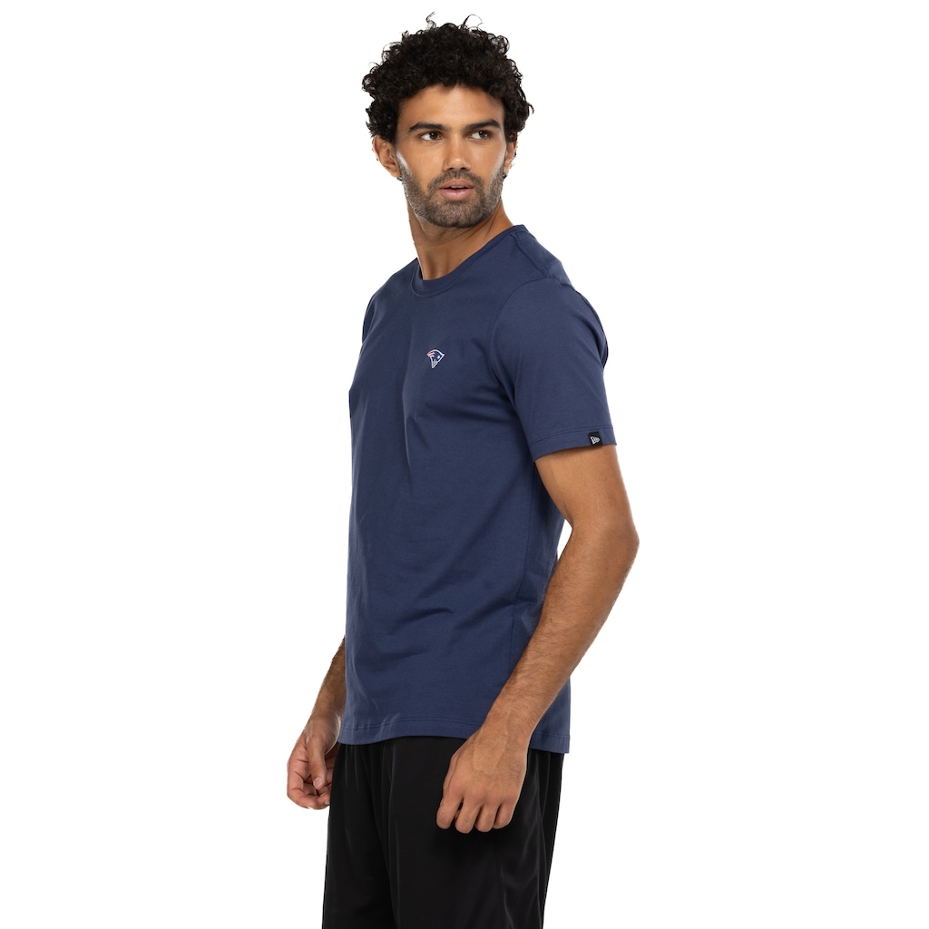 Camiseta do New England Patriots New Era NFL Masculina Patch - Foto 2