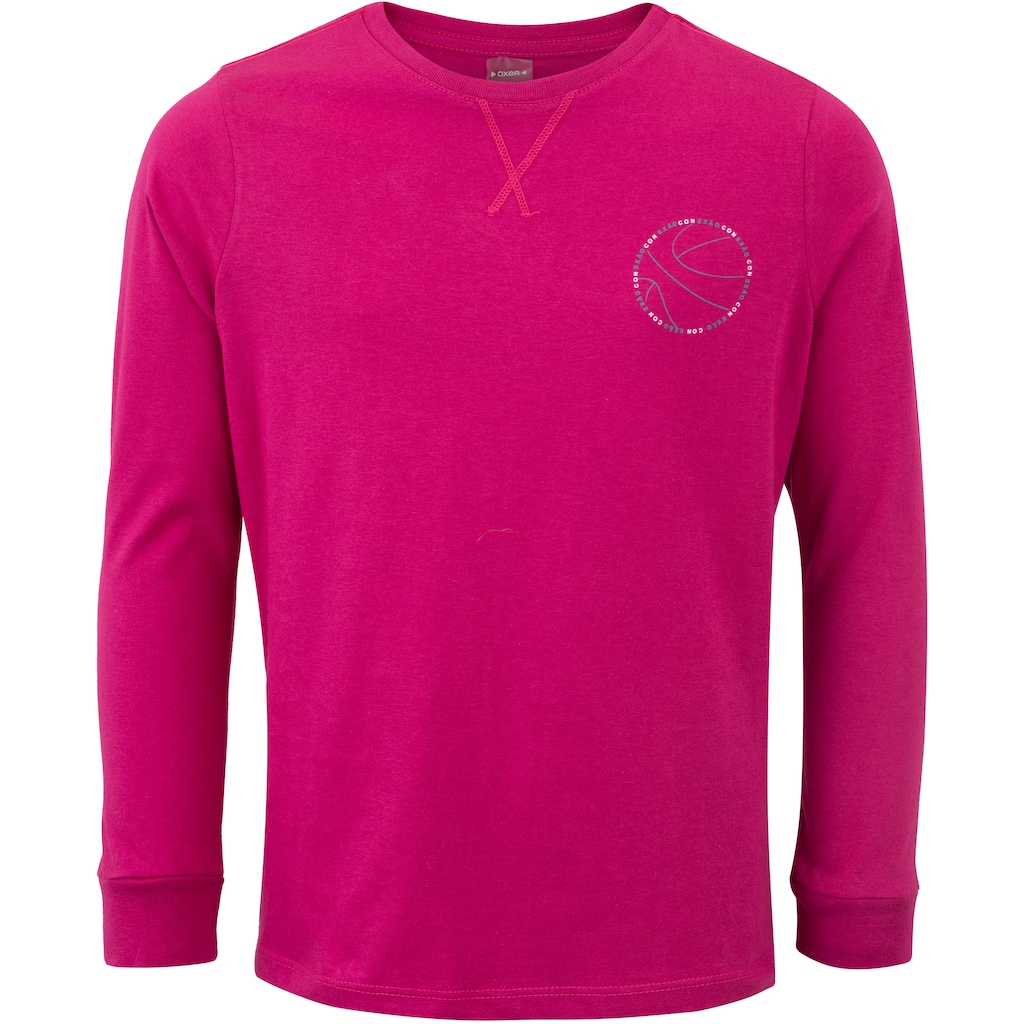 Camiseta Infantil Oxer Manga Longa Casual