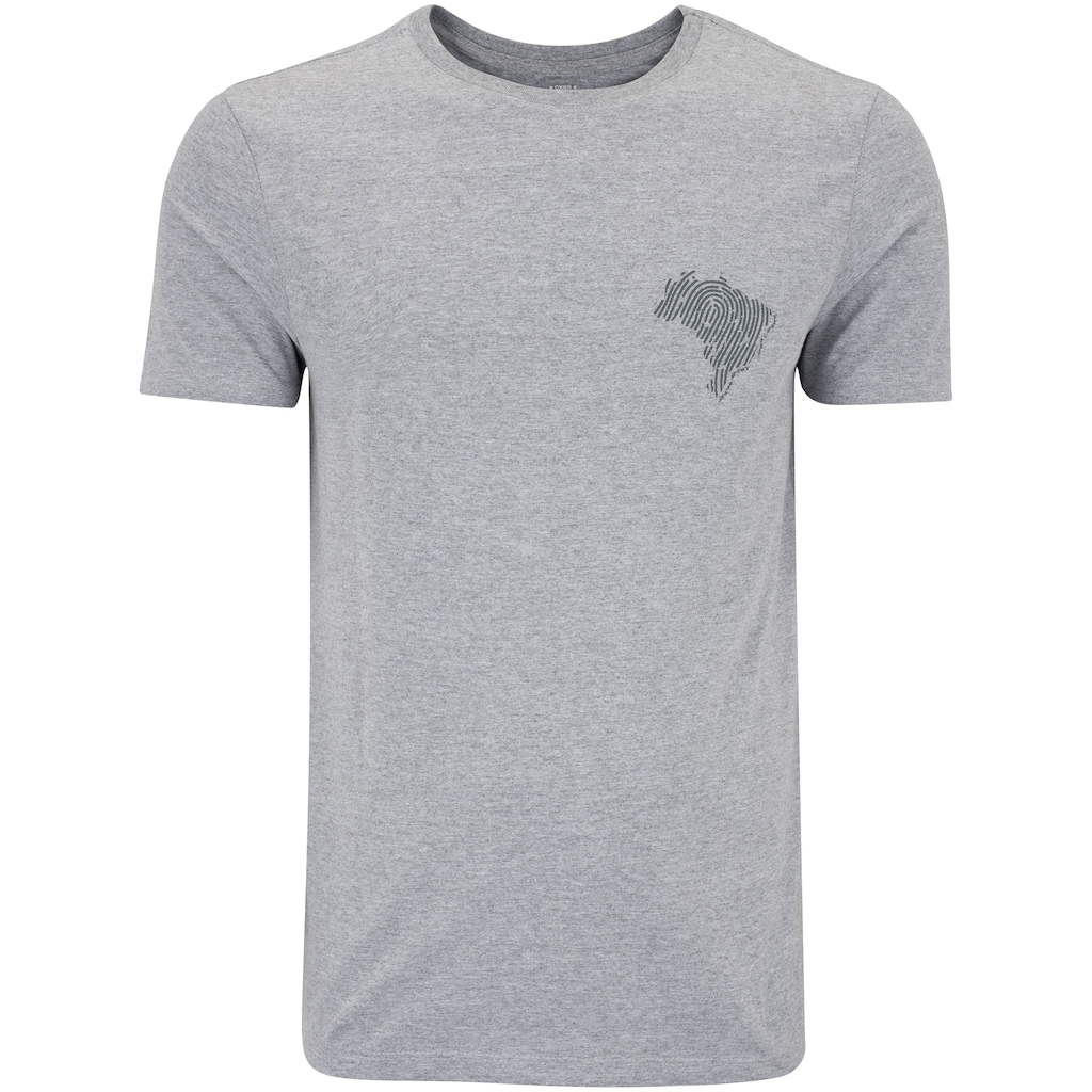 Imagem 1 do produto Camiseta Masculina Oxer Manga Curta Mescal Estampada