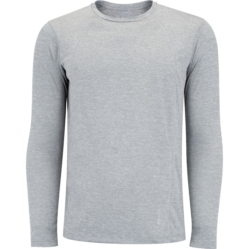 Camiseta Oxer Manga Long Flat Mescla - Masculina