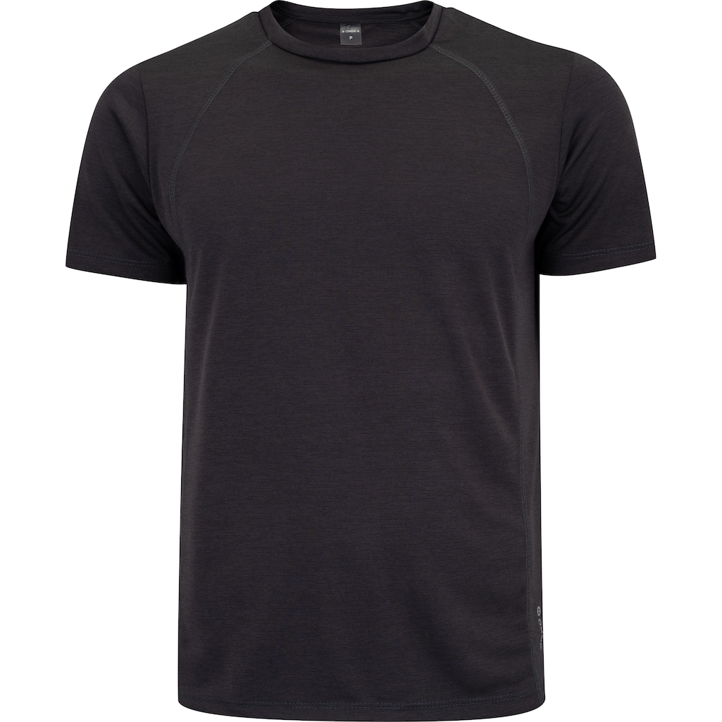 Camiseta Masculina Oxer Manga Curta Média Compressão Flat Mescla