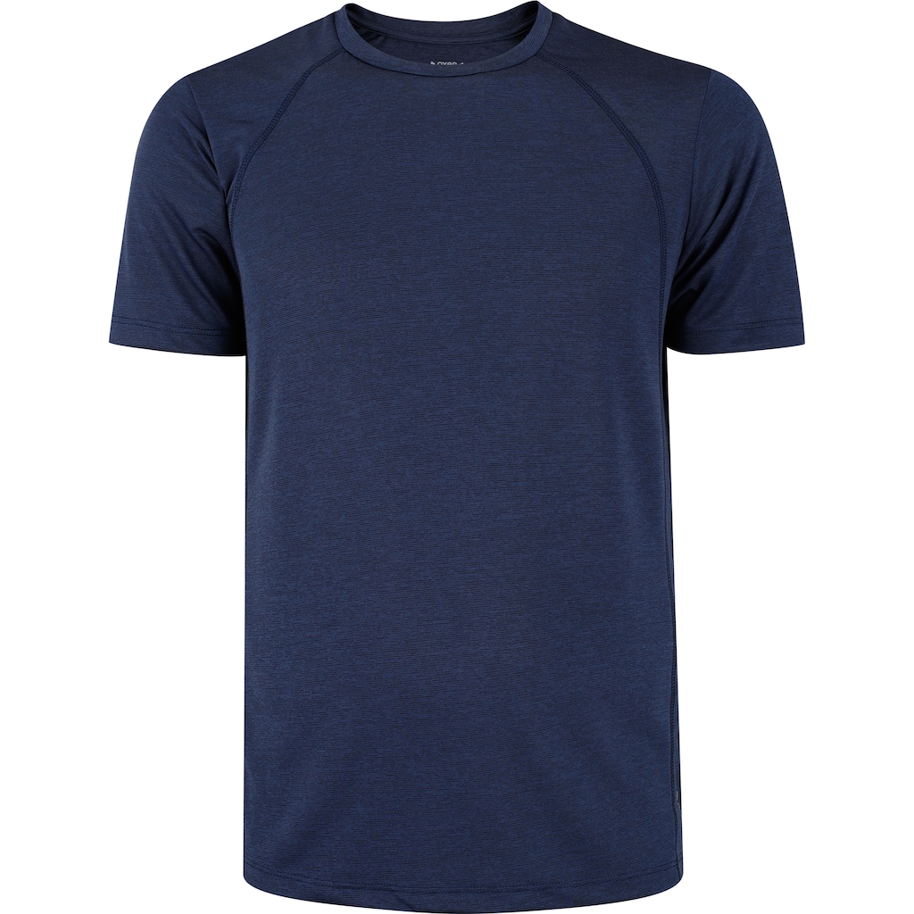 Camiseta Masculina Oxer Manga Curta Média Compressão Flat Mescla