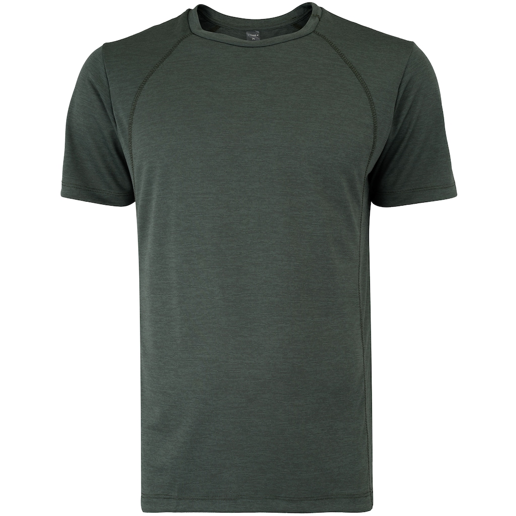 Camiseta Masculina Oxer Manga Curta Média Compressão Flat Mescla