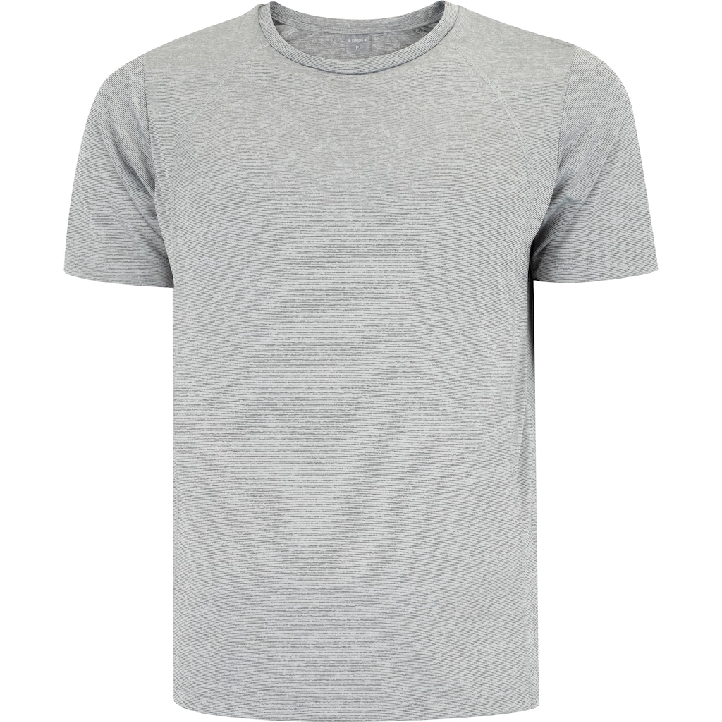 Camiseta Masculina Oxer Manga Curta Média Compressão Flat Mescla